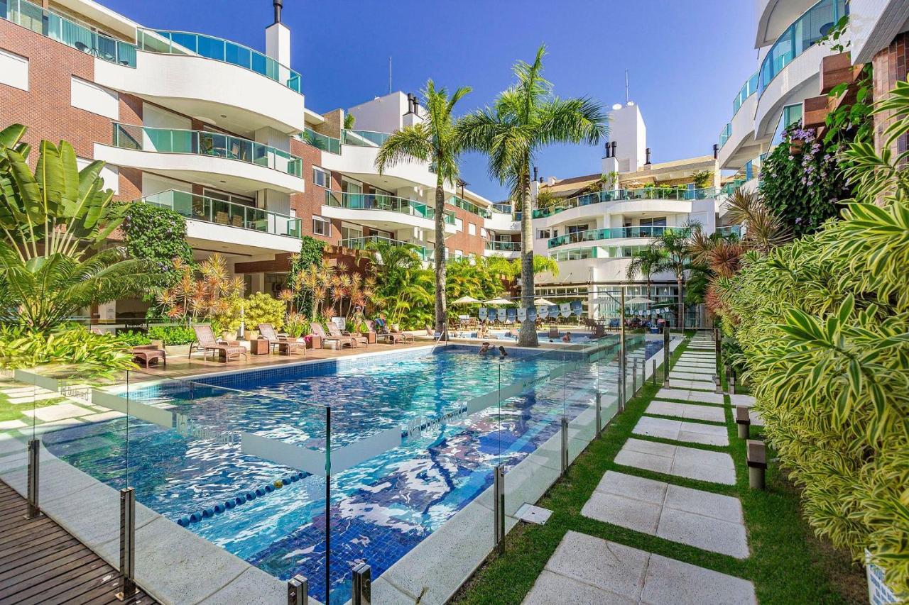 Boulevard 224D - Excelente Apartamento Em Condominio De Luxo No Centro De Bombinhas - Piscina - Jacuzzi - Academia - Portaria 24H. Ngoại thất bức ảnh