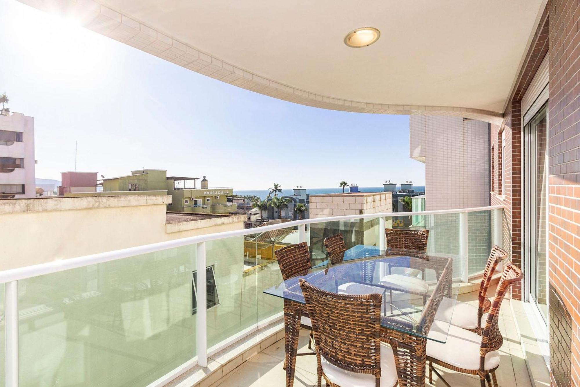 Boulevard 224D - Excelente Apartamento Em Condominio De Luxo No Centro De Bombinhas - Piscina - Jacuzzi - Academia - Portaria 24H. Ngoại thất bức ảnh
