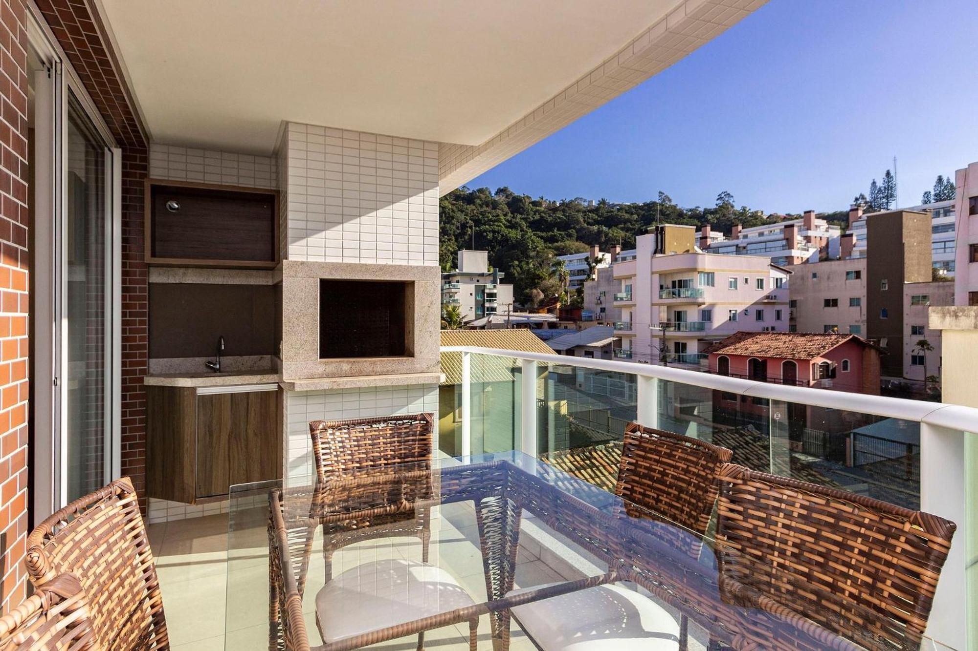 Boulevard 224D - Excelente Apartamento Em Condominio De Luxo No Centro De Bombinhas - Piscina - Jacuzzi - Academia - Portaria 24H. Ngoại thất bức ảnh