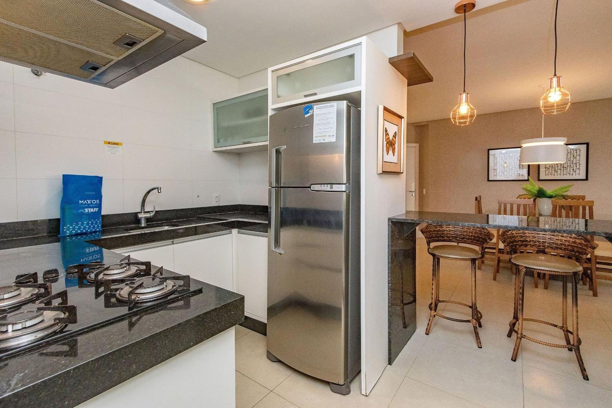 Boulevard 224D - Excelente Apartamento Em Condominio De Luxo No Centro De Bombinhas - Piscina - Jacuzzi - Academia - Portaria 24H. Ngoại thất bức ảnh